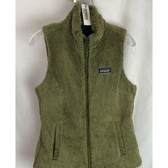 Patagonia Jackets & Blazers - Patagonia Women's Moss Green Fury Full Zip Lined Vintage Retro Vest Size Medium